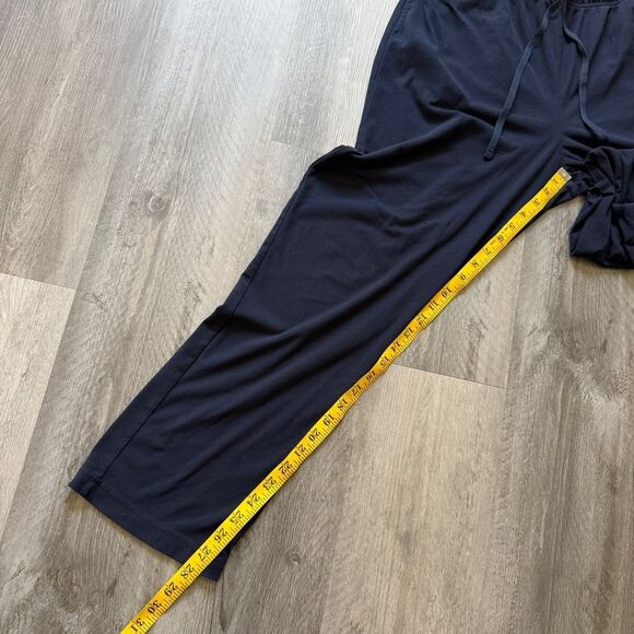 Nautica Micro Fleece Pajama Pants Men’s Medium Navy Blue Comfy - Picture 10 of 10